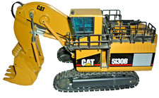 Escavatore cingolato modello in metallo NZG n. 391/1 Caterpillar CAT 5130 B 1:50 Excavator