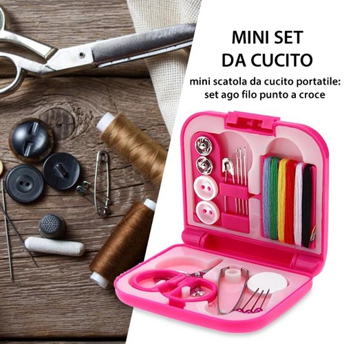 Cucito set viaggio mini ago - cucito,