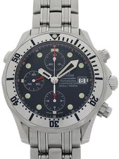 Orologio OMEGA Seamaster Professional Chronograph 2598.80 Blu Uomo Usato #111018
