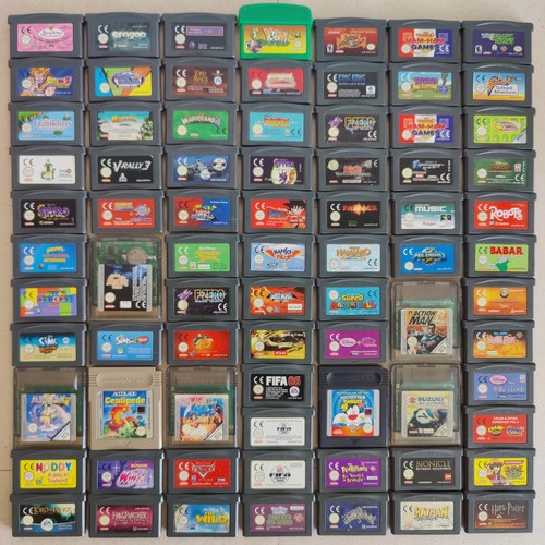 Original gameboy cartridges - gameboy,