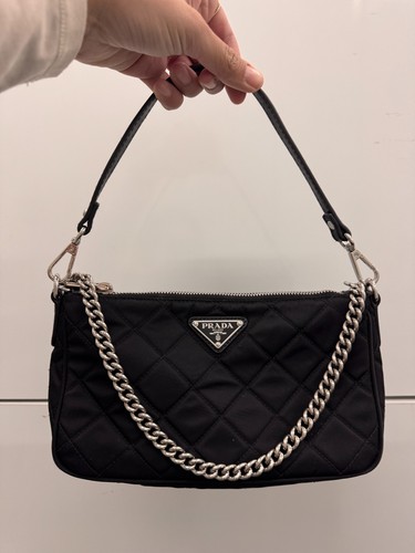 Borsa tracolla prada nera - borsa,