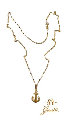 Collana oro giallo - oro, con