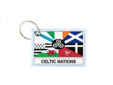 Portachiavi stampado bandiera