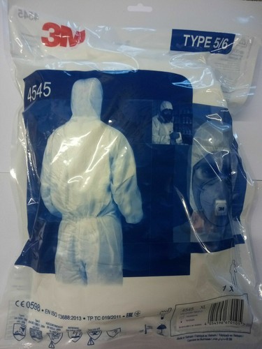Tuta 4545 tyvek lavoro - 4545, 3m