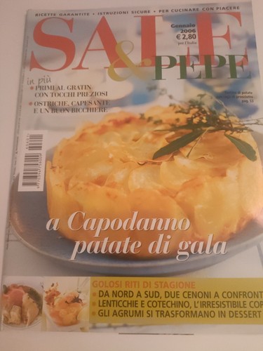 Rivista sale pepe - e, ricette
