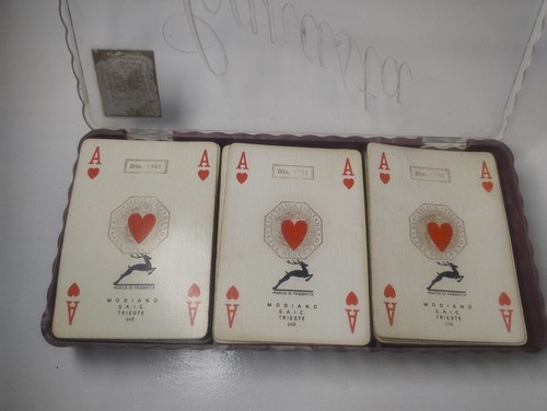 Tre mazzi carte gioco - mazzi, da