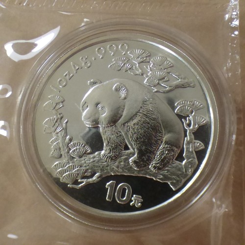 China yuan panda - panda, 1997