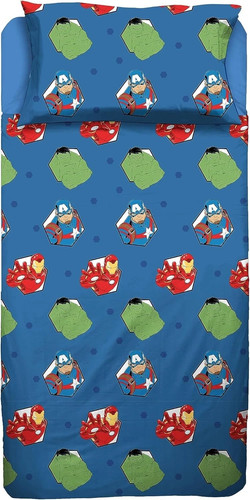 Completo lenzuola avengers - lenzuola,