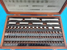 MITUTOYO set di  blocchetti di riscontro in acciaio, grado 2