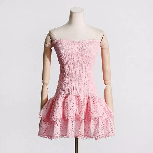 Vestito rosa baby fascia - a,