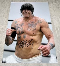 Mickey rourke 12x8 signed - mickey,