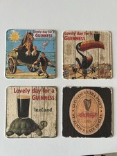 Set 4 sottobicchieri Guinness