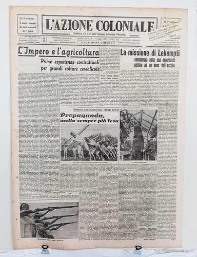 Viii azione coloniale - l',