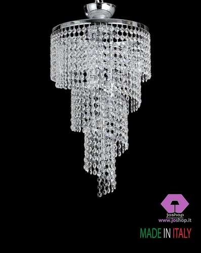 Lampadario cristallo luci - cristallo,