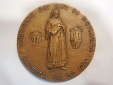 medaglia tribunato dei vini romagna Ravenna Dante Alighieri 60mm