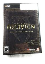 THE ELDER SCROLLS 4 OBLIVION GAME OF THE YEAR EDITION PC USATO COPERTINA ENG
