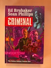 Criminal Deluxe Edition Vol 1 Image Comics Brubaker Phillips HC INGLESE