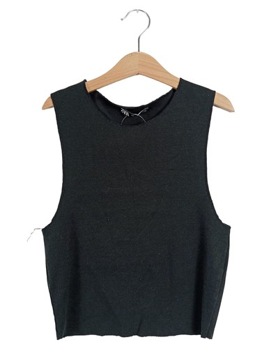Zara top donna nero senza - donna,