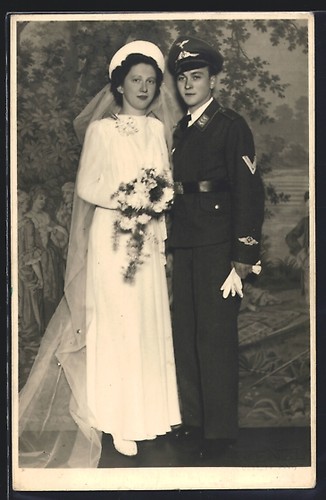 Foto obergefreiter della - foto-ak,