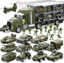 14In1 Die-Cast Camion Militare