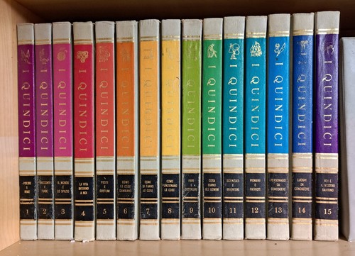 Quindici enciclopedia libri - i,
