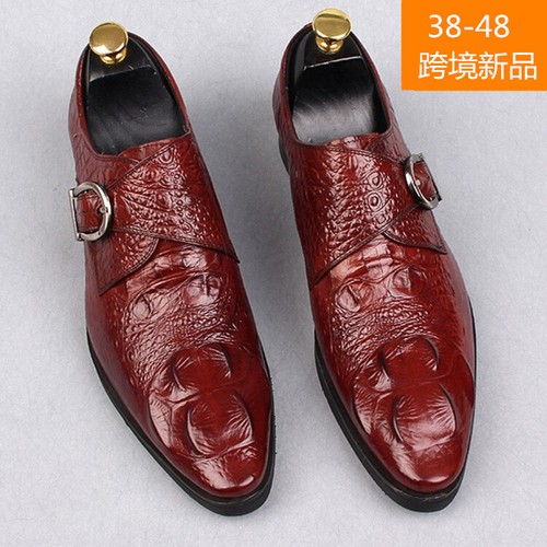Scarpe uomo punta fibbia - a,
