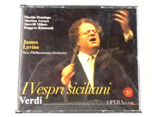 I VESPRI SICILIANI VERDI Levine Domingo Raimondi 3 CD