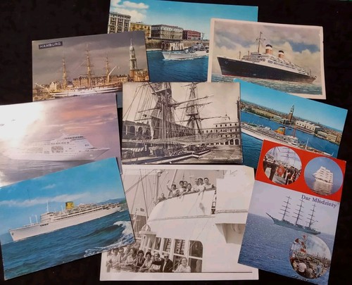 Lotto cartoline navi amerigo - lotto, navi,amerigo