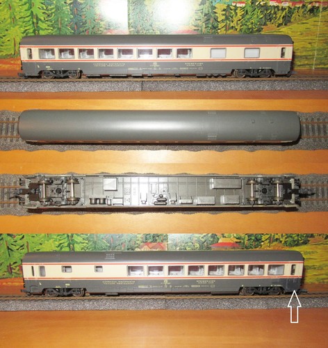 Rivarossi 235 carrozza - rivarossi,