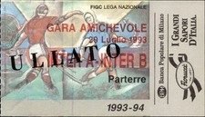 Biglietto Stadio Gara