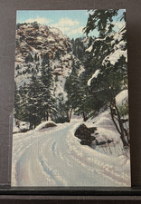 Snowy Road Pikes Peak Region