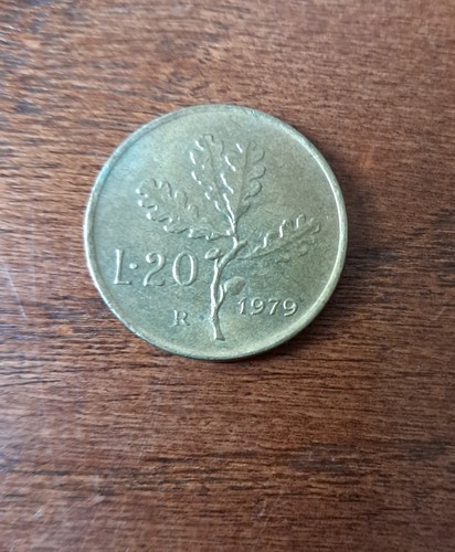 Moneta lire - lire, 20