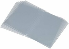 Doppio Inserto Busta Tasca Trasparente A4 per Porta Menu Ristorante Pub Self Ser