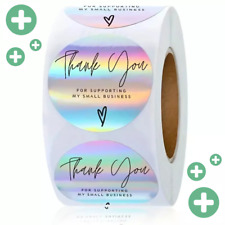 ?10PCS Grazie per aver sostenuto la mia attività decalcomanie sigilli etichette adesivi artigianali!