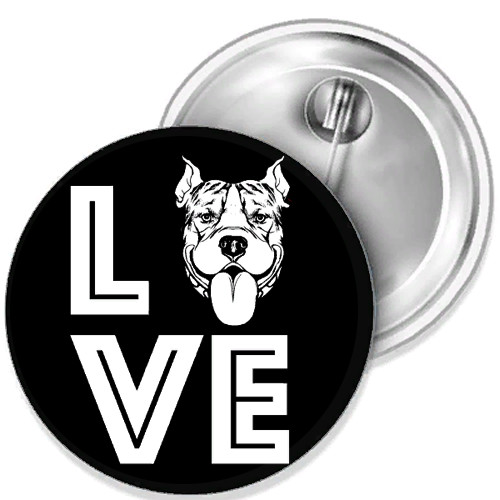 Spilla adesiva american pit - adesiva,