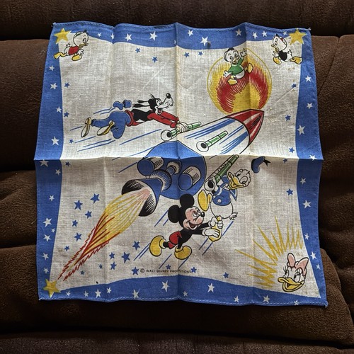 Walt disney productions hankie - walt,