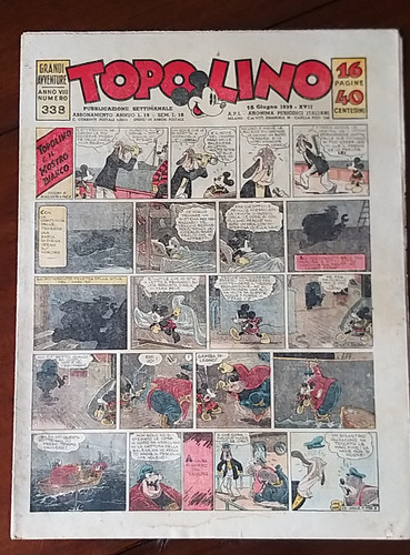 Topolino giornale 338 - **topolino, n