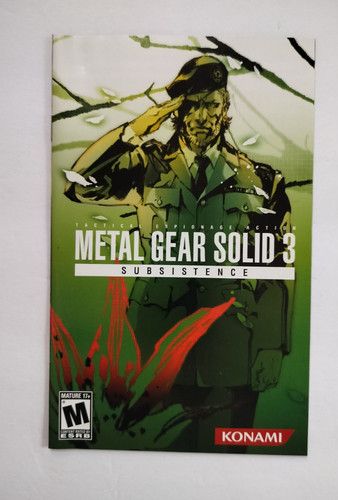 Metal gear solid subsistence - metal, 3