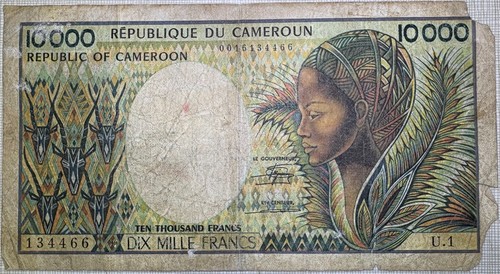 Banconota 000 franchi - 10.000,