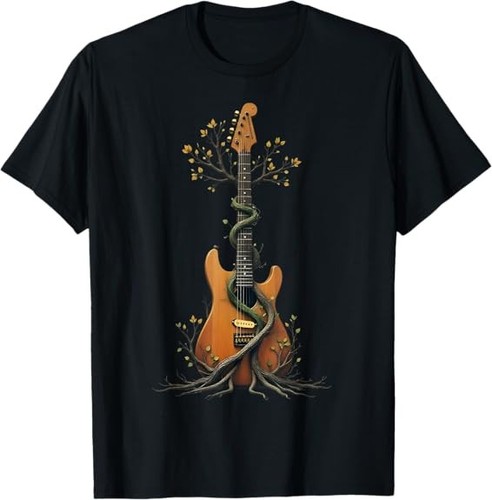 Maglietta chitarra acustica - maglietta,