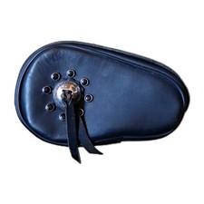 Cassetta degli attrezzi in pelle renale a goccia originale Harley Evo Softail 1984-1999 sinistra OEM