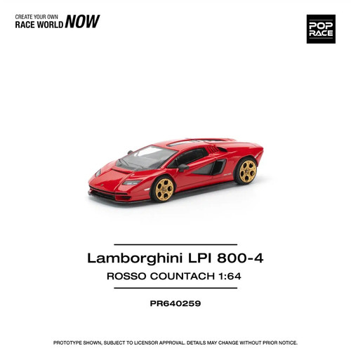 Pop race lamborghini - pop, countach