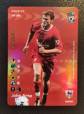 John Riise LIVERPOOL Football Champions Wizards Subbuteo 2002/2003 RARA FOIL