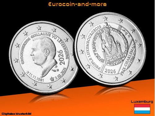 Euro lussemburgo 2026 45 - 2, -45°