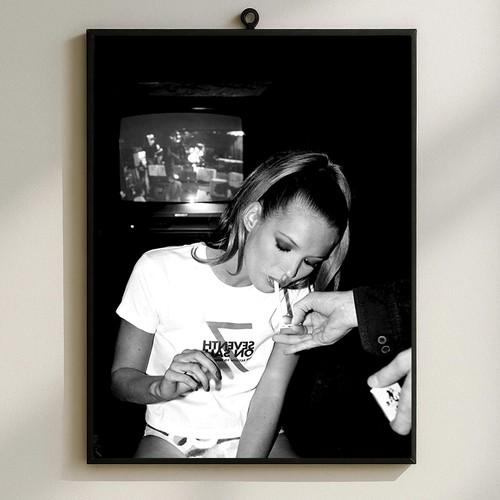 Poster fumo kate moss - kate, e