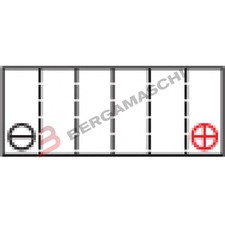 BATTERIA MOTO MOTOBATT MBTZ7S YTZ7S PRECARICATA SIGILLATA ERMETICA 12 V 6,5 Ah