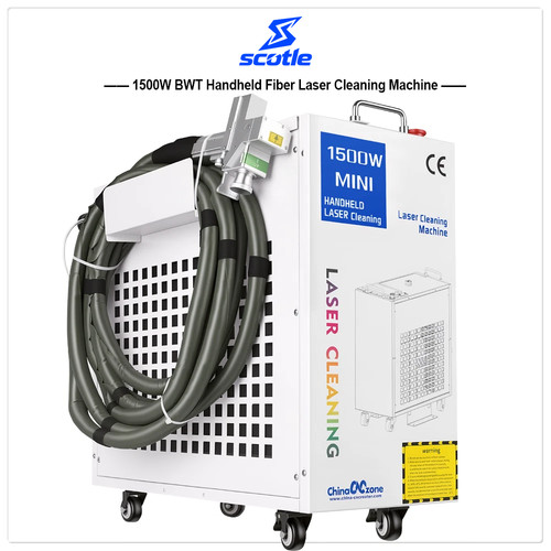 Macchina pulizia laser fibra