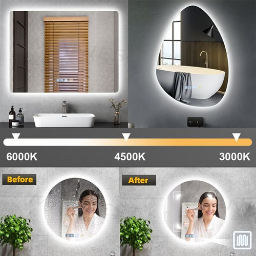 Specchio bagno led con - specchio,
