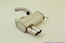 Scarico sportivo fms acciaio - fms,