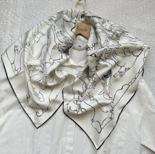 Sciarpa bandana pura seta